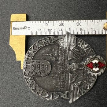      HJ Sports Competition Badge in Cologne, 1939 [FERDINAND HOFFSTÄTTER, BONN]   