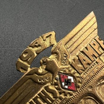      HJ Sports Competition Badge in Munich, 1937 [FERDINAND HOFFSTÄTTER, BONN]   