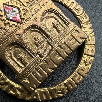      HJ Sports Competition Badge in Munich, 1937 [FERDINAND HOFFSTÄTTER, BONN]   