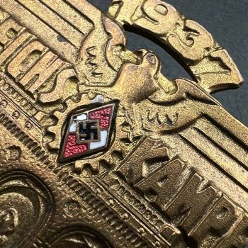      HJ Sports Competition Badge in Munich, 1937 [FERDINAND HOFFSTÄTTER, BONN]   