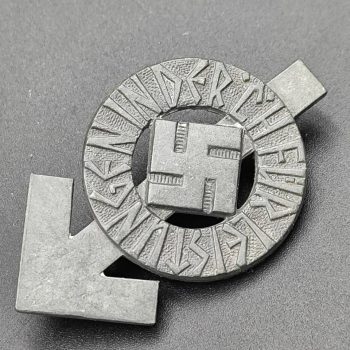 Miniature HJ Sports Badge, 1934 model, in silver RZM code: M1/34 [KARL WURSTER]