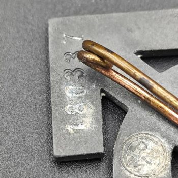 Miniature HJ Sports Badge, 1934 model, in silver RZM code: M1/34 [KARL WURSTER]