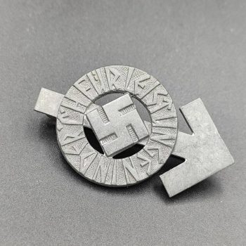 Miniature HJ Sports Badge, 1934 model, in silver RZM code: M1/34 [KARL WURSTER]
