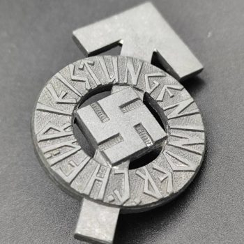 Miniature HJ Sports Badge, 1934 model, in silver RZM code: M1/34 [KARL WURSTER]