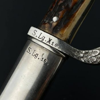 POLICE BAYONET (Matching numbers) [Coppel Alexander {Alcoso} Solingen]  Mint