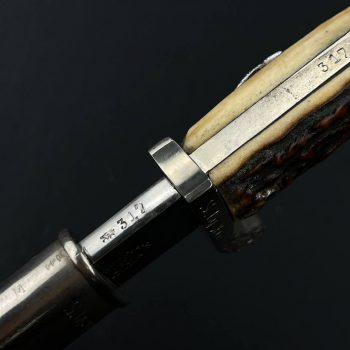 POLICE BAYONET (Matching numbers) [Coppel Alexander {Alcoso} Solingen]  Mint