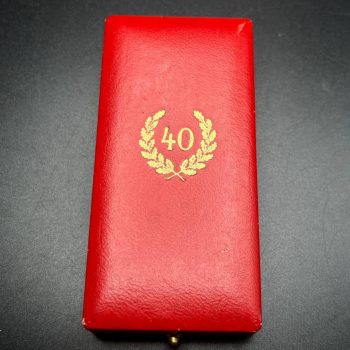 40-Year Long Service Award for civilian officials   Original case