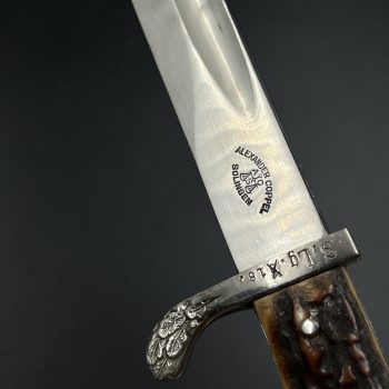 POLICE BAYONET (Matching numbers) [Coppel Alexander {Alcoso} Solingen]  Mint