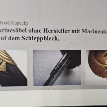 OFFICER SWORD Kriegsmarine  
