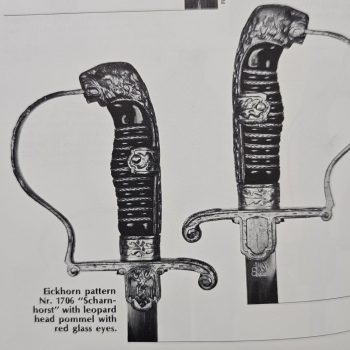 OFFICER SWORD Third Reich [Carl Eickhorn] Field Marshall Series