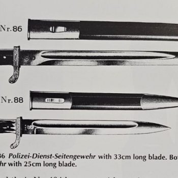 POLICE BAYONET  [Carl Eickhorn]  