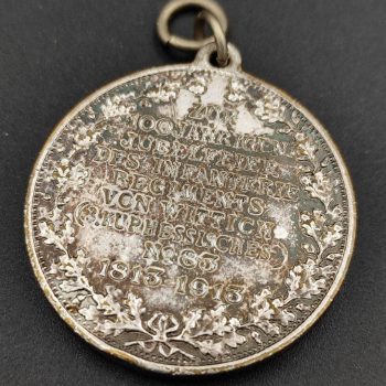 Regimental veteran medal (100 years)  83rd Infantry Regiment (3rd Kurhessen) 