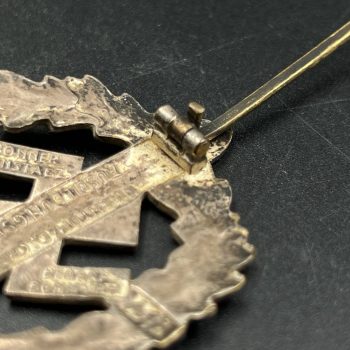  SA Sports Badge model 1933 in silver     [BONNER KUNSTABZ]   Numbered - 29012