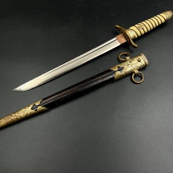 Naval Officer's Dirk, 1883 Meiji (1868–1912)   