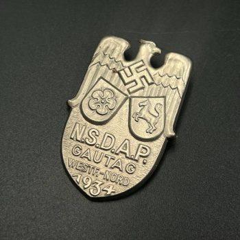 NSDAP Gautag Badge 1934  