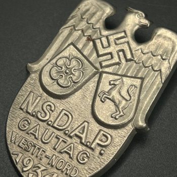 NSDAP Gautag Badge 1934  
