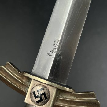 DLV/NSFK Dagger, Model 1937 (nickel-silver fittings) [Stöcker & Co. SMF]   