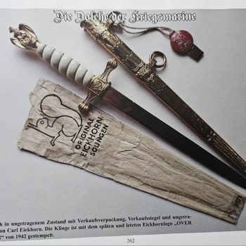 Naval dagger, Model 1938  [Carl Eickhorn]   