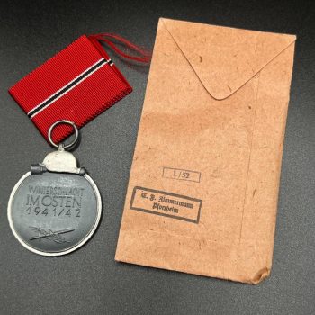 Medal for the Winter Campaign in the East 1941/42 [Fritz Zimmermann] Stamp - 20 Mint Original packaging