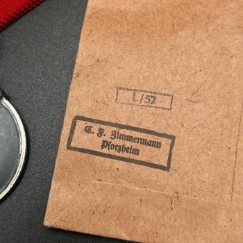 Medal for the Winter Campaign in the East 1941/42 [Fritz Zimmermann] Stamp - 20 Mint Original packaging