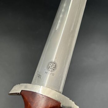 NSKK Dagger (RZM type) [Waffenfabrik Max Weyersberg] Stamp - M7/12  