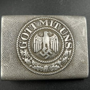 Belt Buckle NCO Heer (Army troops) [Gebr Kugel & Fink Ludenscheid]  
