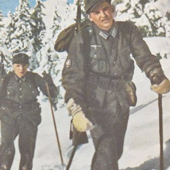 Wehrmacht propaganda Mountain jägers  