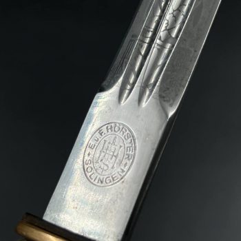 Naval dagger, Model 1938  [E. & F. Horster]   