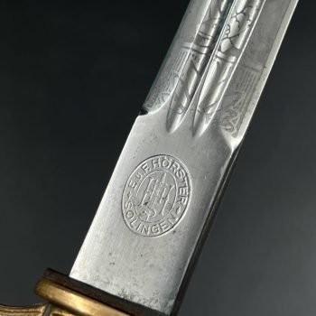 Naval dagger, Model 1938  [E. & F. Horster]   