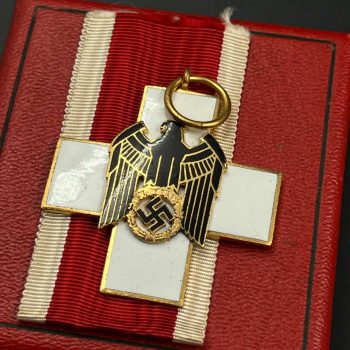 Honorary badge “For Care of the German People”  III class The Third Reich Sample from 1939–1945  Original case 
