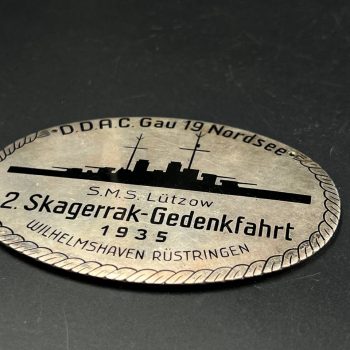 Commemorative plaques D.D.A.C.  Road Rally commemorating the anniversary of the Battle of Jutland 1935  [Steinhauer & Lück, Lüdenscheid]