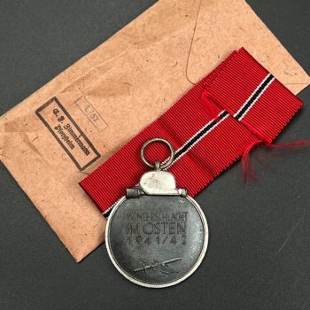Medal for the Winter Campaign in the East 1941/42 [Fritz Zimmermann] Stamp - 20  Original packaging
