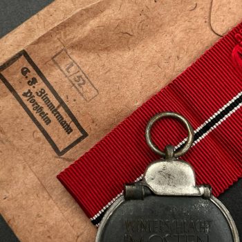 Medal for the Winter Campaign in the East 1941/42 [Fritz Zimmermann] Stamp - 20  Original packaging