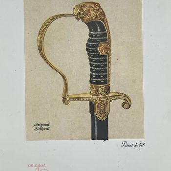 Officer sword of Third Reich  [Carl Eickhorn] Field Marshall Series