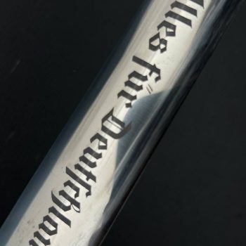 SA Service Dagger (RZM type) [FW. Höller] Stamp - M7/33  