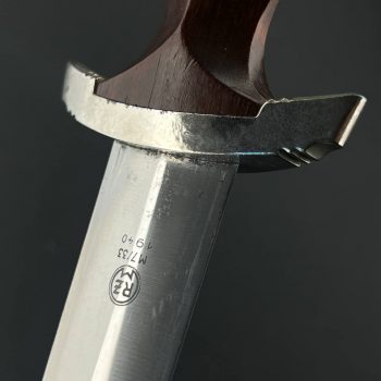SA Service Dagger (RZM type) [FW. Höller] Stamp - M7/33  