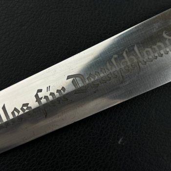 NSKK Dagger (RZM type) [Waffenfabrik Max Weyersberg] Stamp - M7/12  