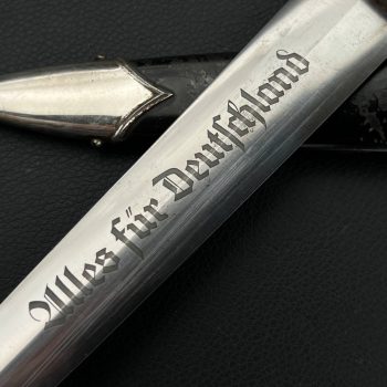 NSKK Dagger (RZM type) [Waffenfabrik Max Weyersberg] Stamp - M7/12  