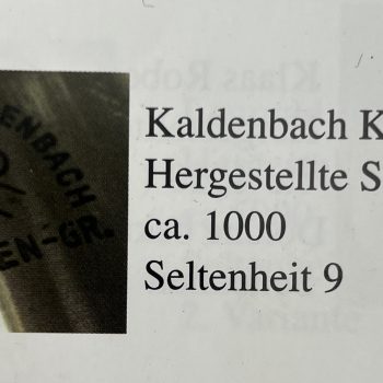SA Service Dagger (Early type) [Karl Rob. Kaldenbach]   
