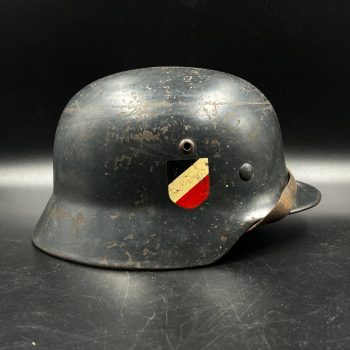 Double Decal Helmet [M35] Luftwaffe Earliest type of Luftwaffe eagle