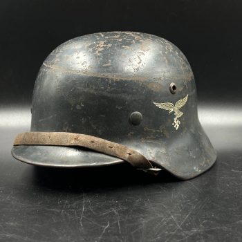 Double Decal Helmet [M35] Luftwaffe Earliest type of Luftwaffe eagle