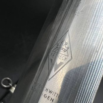 RLB Leader's Dagger, model 1938 (Reichsluftschutzbund) (aluminum fittings) Ernst Erich Witte 