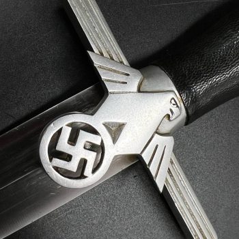 RLB Leader's Dagger, model 1938 (Reichsluftschutzbund) (aluminum fittings) Ernst Erich Witte 