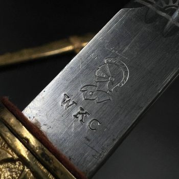 Naval dagger, Model 1938  [WKC] Stamp - WKC  