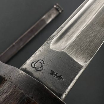 Type 30 Bayonet (1897) for Arisaka  [Matsushita] Arsenal stamp 