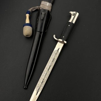 Etched Bayonet [FW. Höller] Manufacturer's stamp  [Double-sided etching] (Hans Prem Amberg)