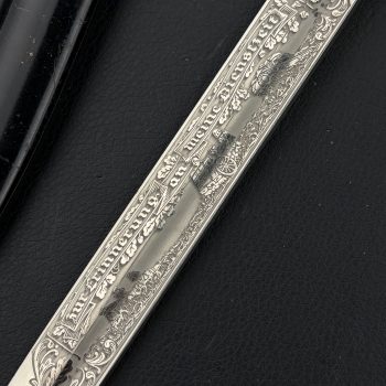 Etched Bayonet [FW. Höller] Manufacturer's stamp  [Double-sided etching] (Hans Prem Amberg)