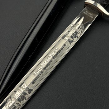Etched Bayonet [FW. Höller] Manufacturer's stamp  [Double-sided etching] (Hans Prem Amberg)