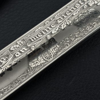 Etched Bayonet [FW. Höller] Manufacturer's stamp  [Double-sided etching] (Hans Prem Amberg)