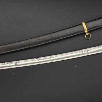 Dragoon Officer’s Shashka, Model 1881/1909 Russian Empire [Weapons Factory Zlatoust] Cypher of Nicholas II